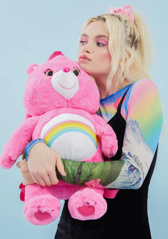 Cheer Bear Plush Backpack