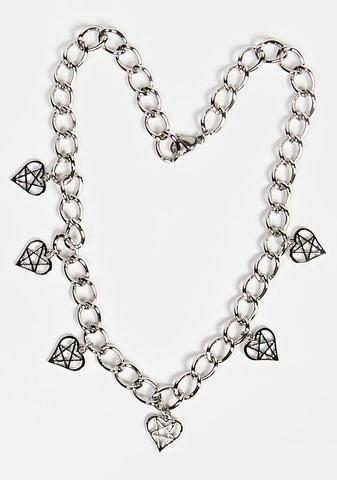 Wicked Thoughts Chain Necklace