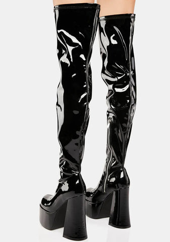 The Wickedly Talented Thigh-High Boots