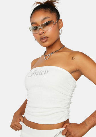 Cream Soda Bling Tube Top