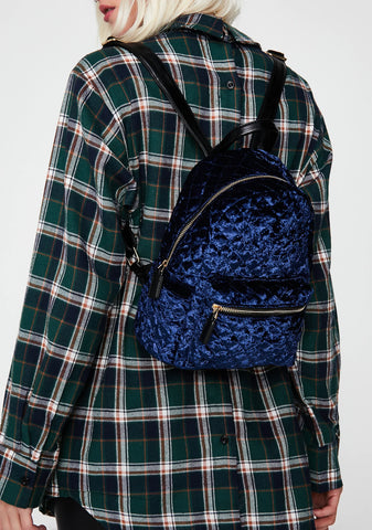 Soft Soul Velvet Backpack