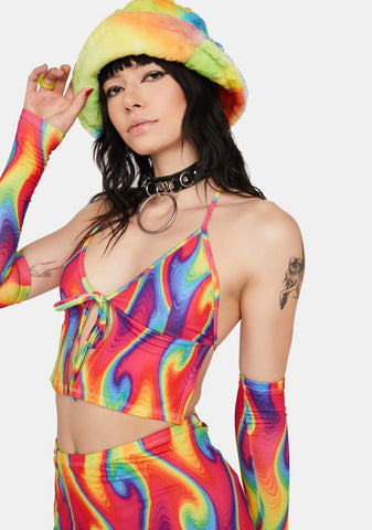 Wild Heat Halter Top