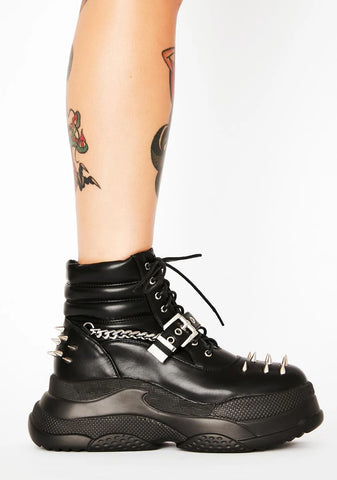 Screamin' Loud Platform Boots