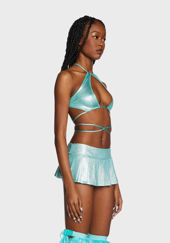 Disco Inferno Bra Top