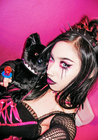 Black Cat Magic Crossbody Bag