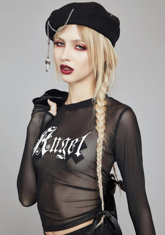 Underworld Rising Mesh Top