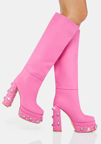 Stranger Knee High Boots