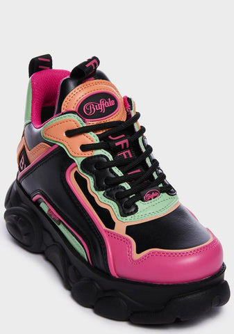 Neon Multi CLD Chai Sneakers