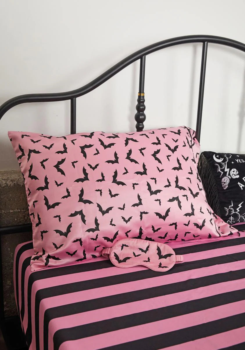 Sweet Bat Behavior Eye Mask And Pillowcase Set