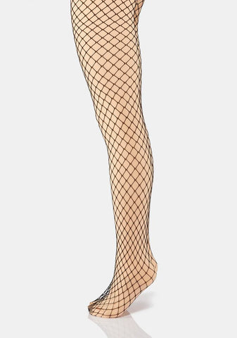 All About Me Layered Fishnet Tights