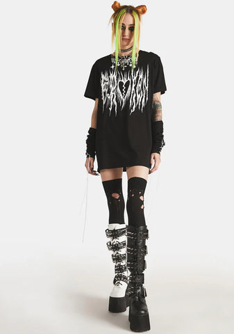 Broken Heartz Graphic Tee