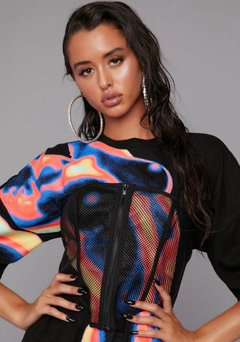 How I Do Mesh Corset