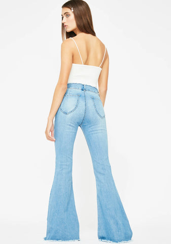 Blissed In The Abyss Bell Bottoms