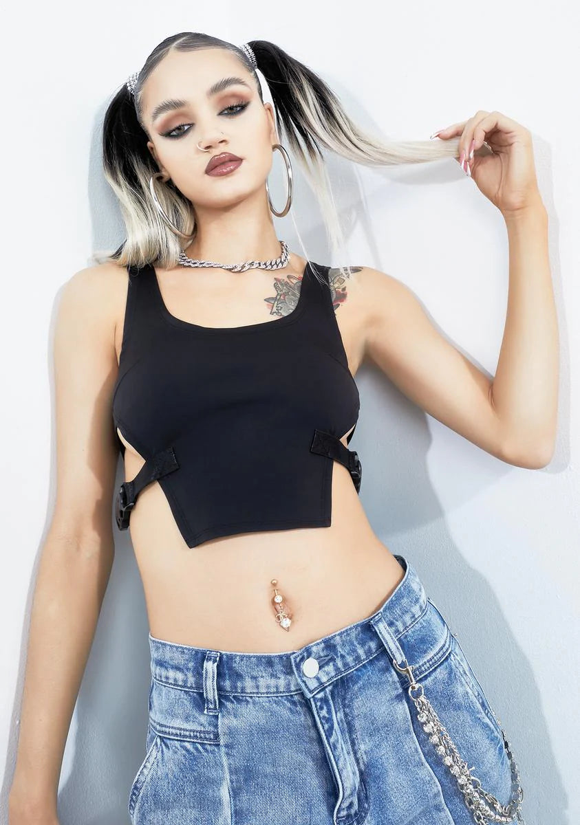 Icon Behavior Buckle Tank