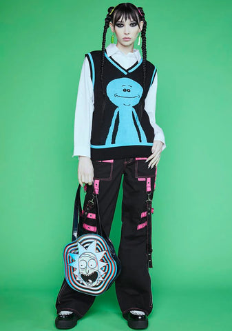 Meseeks And Destroy Intarsia Sweater Vest