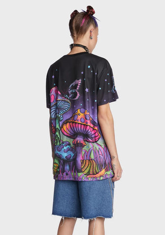 Step Into The Dark Oversized Tee