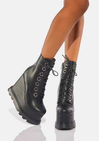 3 Orphans Wedge Boots