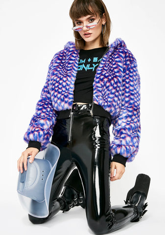 Shades Of Funk Furry Jacket
