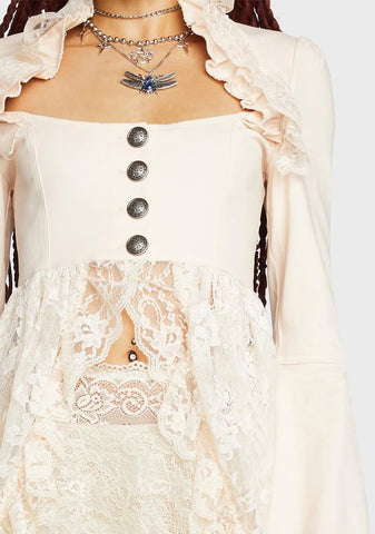 With Bated Breath Bustle Jacket