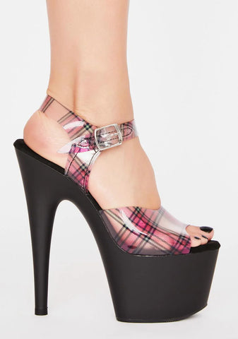 Way Harsh Platform Heels