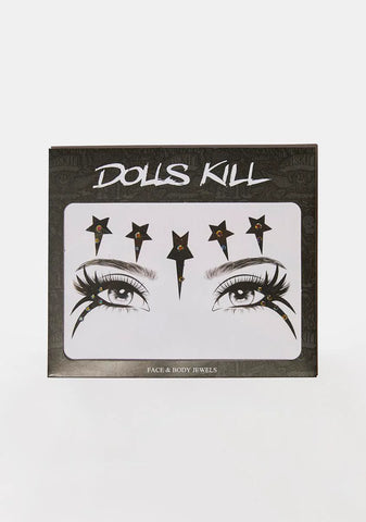 Dark Star Face And Body Jewels