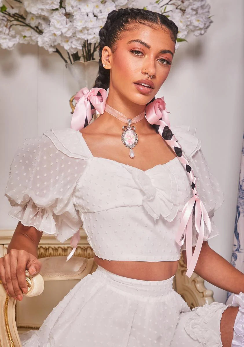 Regal Days Puff Sleeve Top