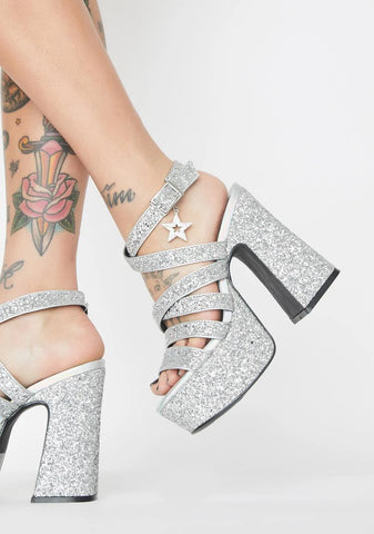 Star Light Star Bright Platform Heels