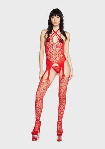 All For You Net Bodystocking