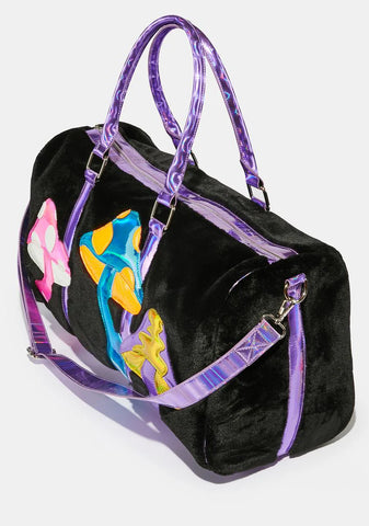 Lost In Wonderland Fuzzy Weekender