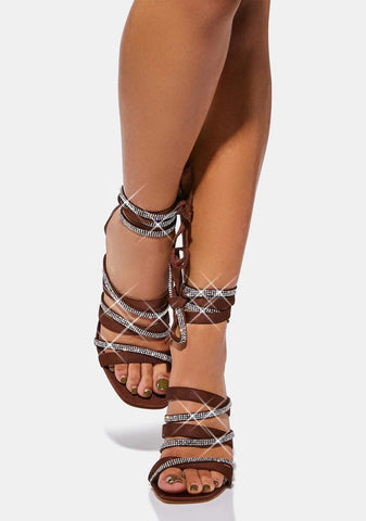 Coffee Absolute Beginner Wrap Heels
