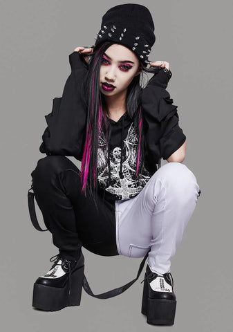 Talking With Myself Studded Beanie