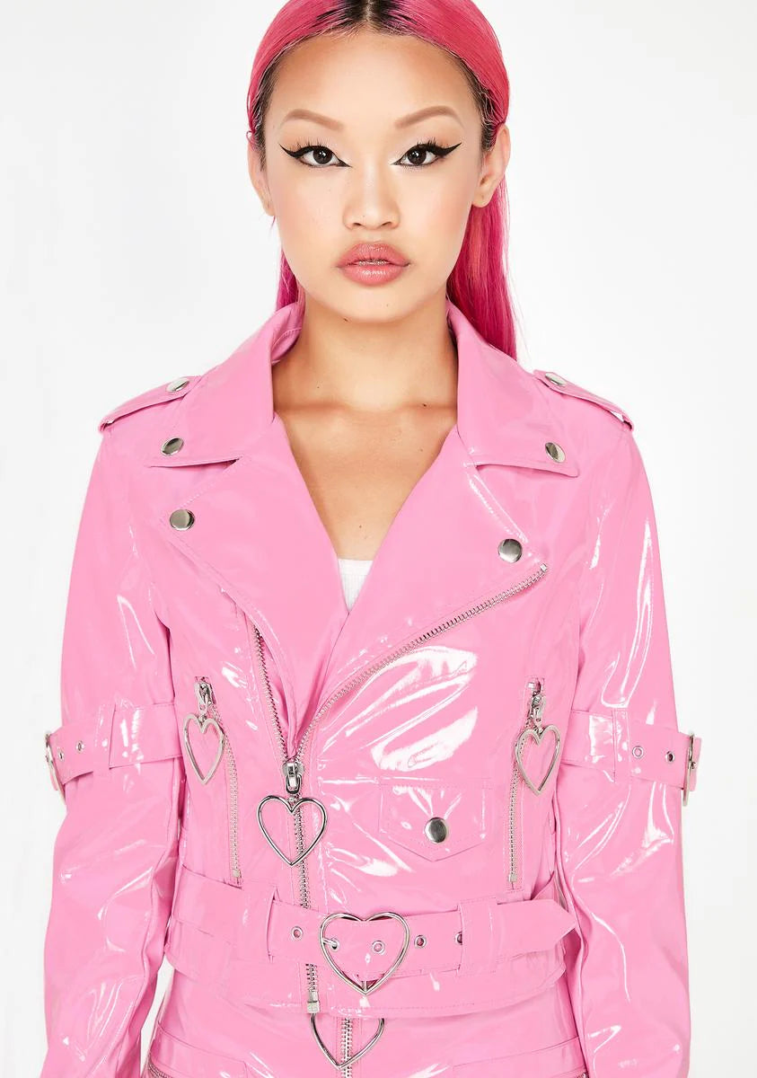 Mad Sass Patent Jacket