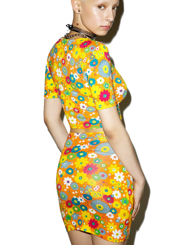 Playtime Floral Kimmy Skirt