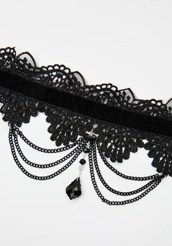 Mystic Romance Lace Choker