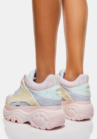 Pastel Multi Classic Low Platform Sneakers