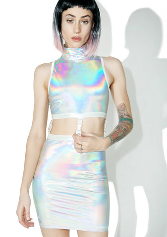 Gravitational Hologram Dress Set