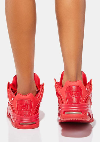 Red D3 2001 Sneakers