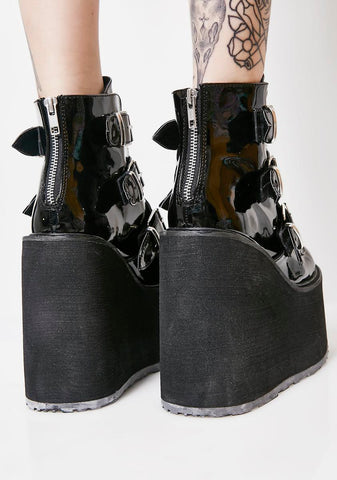 Swing-105 Platform Ankle Boots
