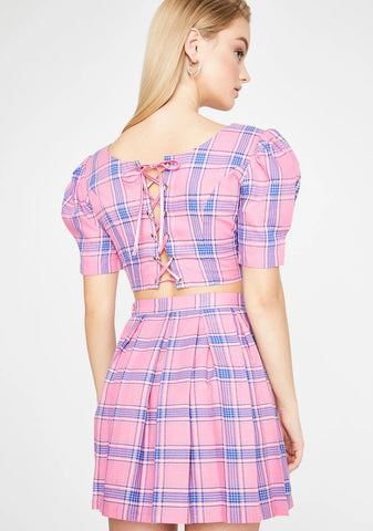 The New Girl Plaid Skirt