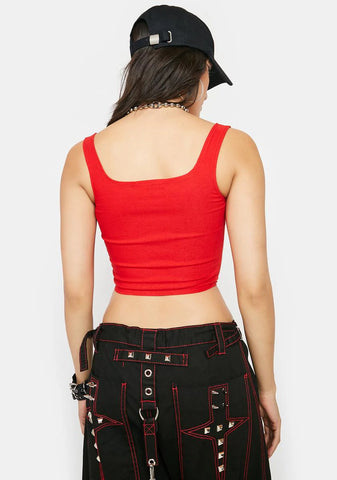 Heart In My Pocket Corset Top