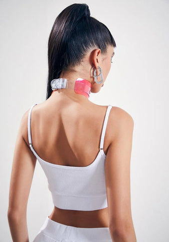 Webcam Wonder Ribbed Sports Bra