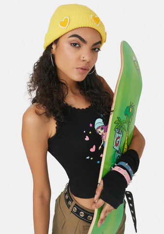 Sun Flower Peacemaker Beanie