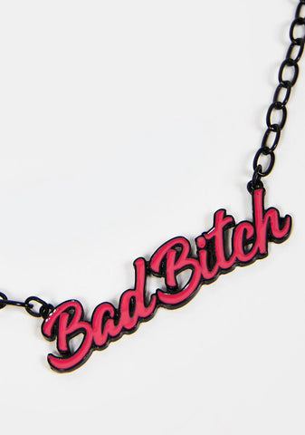 Build A Bitch Chain Necklace