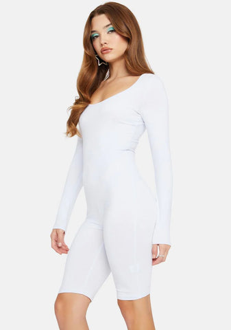 Fast Paced Bike Short Romper