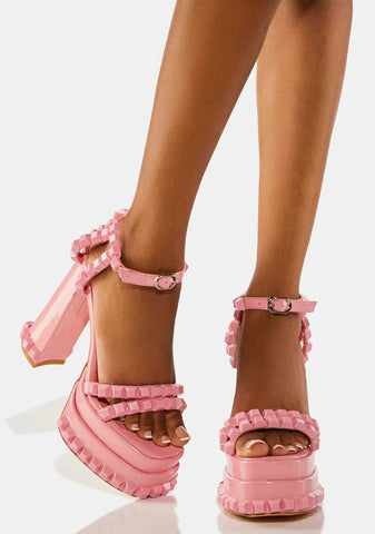 Sweet Like Sugar Platform Heels