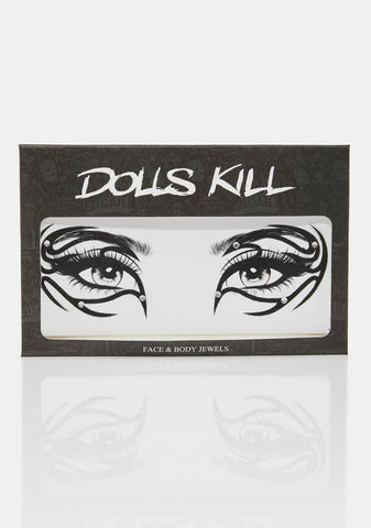 Spiral Out Eye Stickers