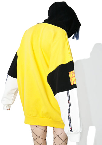 Stamp Logo Hooded Sweatshirt