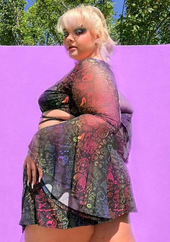 Always Show Ur Pride Wrap Skirt