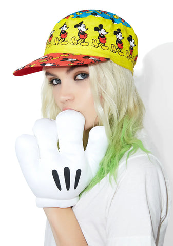 Vintage 80s Mickey Mouse Painters Cap