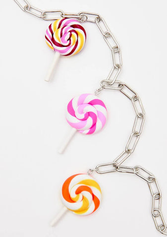 Lickety Split Lollipop Necklace